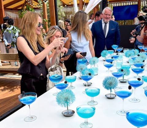 Cannes - Diane Kruger at Lunch Talk about AI organized by BMW German actress Diane Kruger attending an exclusive Lunch Talk on the theme of ‘The Human Lens’, about AI in Cinema industry organized by BMW at the Plage des Palmes in Cannes, South of France on May 13, 2026. Photo by Christophe Geyres ABACAPRESS.COM Cannes France  Copyright: xABACAx