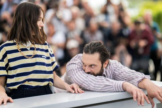 Cannes La Venus Electrique Photocall EB Pio Marmaï and Anaïs Demoustier during the La Venus Electrique photocall during the 79th Cannes Film Festival in Cannes, France on May 13, 2026. Photo by Eliot Blondet ABACAPRESS.COM Cannes France France  Copyright: xBlondetxEliot ABACAx