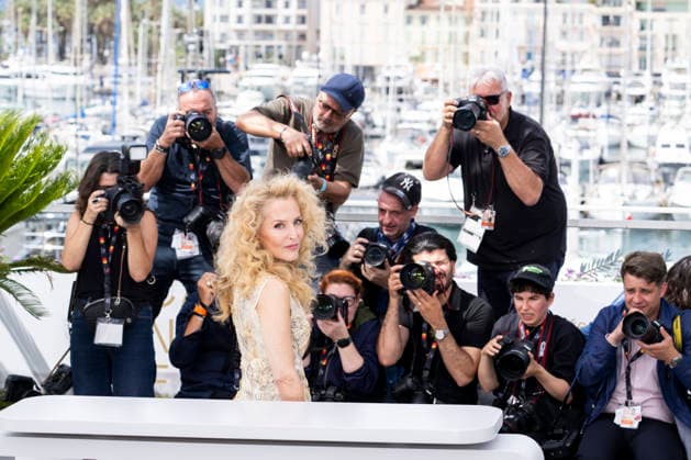 79th Cannes Film Festival Photocall of the movie -Teenage sex and death at camp Miasma Palais des Festivals - Cannes, France Gillian Anderson 79th Cannes Film Festival Photocall of the movie -Teenage sex and death at camp Miasma Palais des Festivals - Cannes, France 13th May 2026 SGPItalia id 134688_011 *Not Exclusive  Copyright: xALFONSOxCATALANO SGPITALIAx