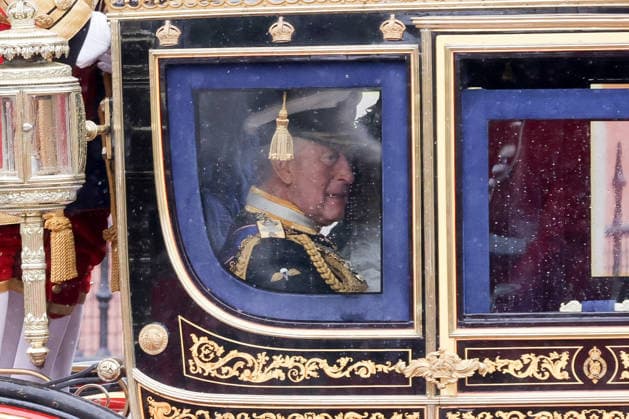 May 13, 2026, London, London, UK: London, UK. KING CHARLES III and QUEEN CAMILLA depart Buckingham Palace in the Diamond Jubilee State Coach to House of Lords in Westminster in London for The State Opening of Parliament and The KingÃ¢â‚¬â ¢s Speech. The KingÃ¢â‚¬â ¢s Speech marks the formal start of the parliamentary year and sets out the government s agenda for the 2026-27 session. London UK  - ZUMAl94_ 20260513_zaf_l94_035 Copyright: xDinendraxHariax