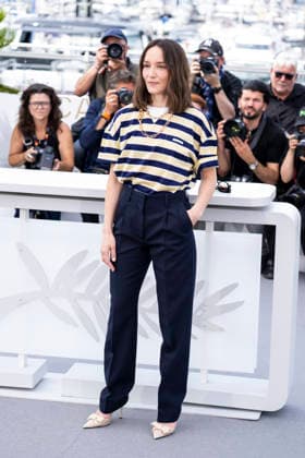 79th Cannes Film Festival Photocall of the movie -A venus electrique- Palais des Festivals - Cannes, France Anais Demoustier 79th Cannes Film Festival Photocall of the movie -A venus electrique- Palais des Festivals - Cannes, France 13th May 2026 SGPItalia id 134688_010 *Not Exclusive  Copyright: xALFONSOxCATALANO SGPITALIAx