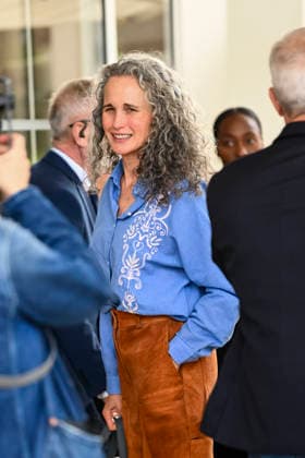 79th Cannes Film Festival People 13 May - part1 Martinez Hotel - Cannes, France Andie Mcdowell 79th Cannes Film Festival People 13 May - part1 Martinez Hotel - Cannes, France 13th May 2026 SGPItalia id 134688_013 *Not Exclusive  Copyright: xSGPx