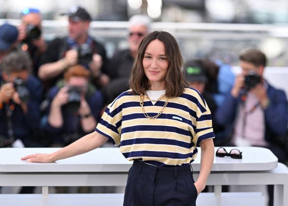 79th Cannes Film Festival: The Electric Kiss photocall CANNES, FRANCE - MAY 13: French actress Anais Demoustier poses during a photocall for the film La Venus electrique (The Electric Kiss) at the 79th edition of the Cannes Film Festival in Cannes, France on May 13, 2026. Mustafa Yalcin Anadolu Cannes France. Editorial use only. Please get in touch for any other usage.  Copyright: x2026xAnadoluxMustafaxYalcinx