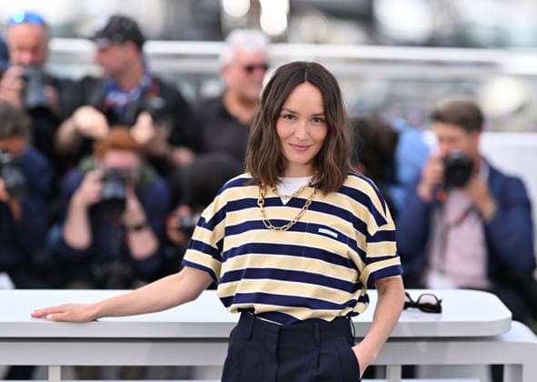 79th Cannes Film Festival: The Electric Kiss photocall CANNES, FRANCE - MAY 13: French actress Anais Demoustier poses during a photocall for the film La Venus electrique (The Electric Kiss) at the 79th edition of the Cannes Film Festival in Cannes, France on May 13, 2026. Mustafa Yalcin Anadolu Cannes France. Editorial use only. Please get in touch for any other usage.  Copyright: x2026xAnadoluxMustafaxYalcinx