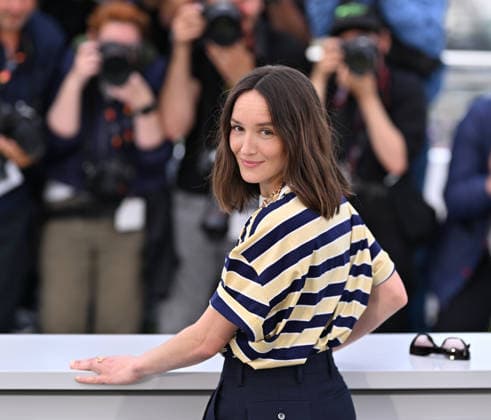 79th Cannes Film Festival: The Electric Kiss photocall CANNES, FRANCE - MAY 13: French actress Anais Demoustier poses during a photocall for the film La Venus electrique (The Electric Kiss) at the 79th edition of the Cannes Film Festival in Cannes, France on May 13, 2026. Mustafa Yalcin Anadolu Cannes France. Editorial use only. Please get in touch for any other usage.  Copyright: x2026xAnadoluxMustafaxYalcinx
