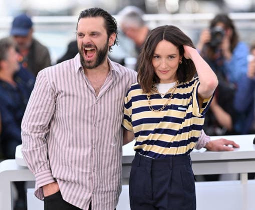 79th Cannes Film Festival: The Electric Kiss photocall CANNES, FRANCE - MAY 13: French actor Pio Marmai (L) and French actress Anais Demoustier (R) pose during a photocall for the film La Venus electrique (The Electric Kiss) at the 79th edition of the Cannes Film Festival in Cannes, France on May 13, 2026. Mustafa Yalcin Anadolu Cannes France. Editorial use only. Please get in touch for any other usage.  Copyright: x2026xAnadoluxMustafaxYalcinx