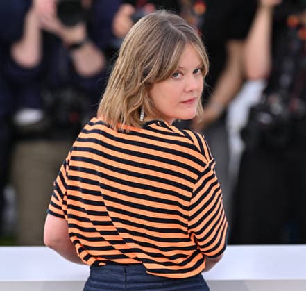 79th Cannes Film Festival: The Electric Kiss photocall CANNES, FRANCE - MAY 13: French actress Madeleine Baudot poses during a photocall for the film La Venus electrique (The Electric Kiss) at the 79th edition of the Cannes Film Festival in Cannes, France on May 13, 2026. Mustafa Yalcin Anadolu Cannes France. Editorial use only. Please get in touch for any other usage.  Copyright: x2026xAnadoluxMustafaxYalcinx