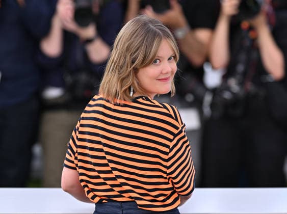 79th Cannes Film Festival: The Electric Kiss photocall CANNES, FRANCE - MAY 13: French actress Madeleine Baudot poses during a photocall for the film La Venus electrique (The Electric Kiss) at the 79th edition of the Cannes Film Festival in Cannes, France on May 13, 2026. Mustafa Yalcin Anadolu Cannes France. Editorial use only. Please get in touch for any other usage.  Copyright: x2026xAnadoluxMustafaxYalcinx