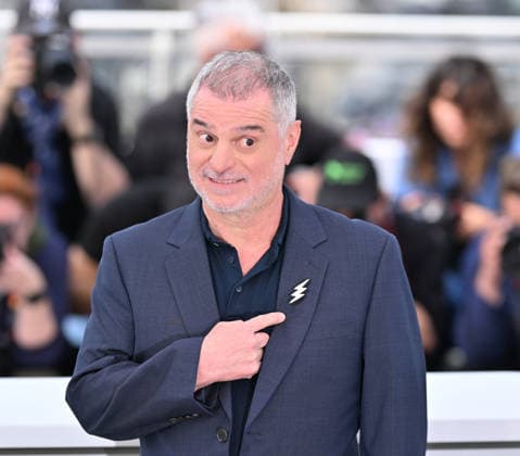 79th Cannes Film Festival: The Electric Kiss photocall CANNES, FRANCE - MAY 13: French film director and screenwriter Pierre Salvadori poses during a photocall for the film La Venus electrique (The Electric Kiss) at the 79th edition of the Cannes Film Festival in Cannes, France on May 13, 2026. Mustafa Yalcin Anadolu Cannes France. Editorial use only. Please get in touch for any other usage.  Copyright: x2026xAnadoluxMustafaxYalcinx