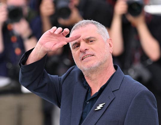 79th Cannes Film Festival: The Electric Kiss photocall CANNES, FRANCE - MAY 13: French film director and screenwriter Pierre Salvadori poses during a photocall for the film La Venus electrique (The Electric Kiss) at the 79th edition of the Cannes Film Festival in Cannes, France on May 13, 2026. Mustafa Yalcin Anadolu Cannes France. Editorial use only. Please get in touch for any other usage.  Copyright: x2026xAnadoluxMustafaxYalcinx