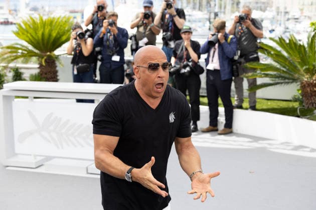 The Fast and the Furious photocall in Cannes CANNES, FRANCE - MAY 13: Vin Diesel reacts during The Fast And The Furious photocall at the 79th annual Cannes Film Festival at Palais des Festivals on May 13, 2026 in Cannes, France. CAP KA Kristina Afanasyeva Cannes Alpes-Maritimes France Copyright: xKristinaxAfanasyeva CapitalxPicturesx