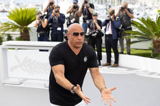 The Fast and the Furious photocall in Cannes CANNES, FRANCE - MAY 13: Vin Diesel reacts during The Fast And The Furious photocall at the 79th annual Cannes Film Festival at Palais des Festivals on May 13, 2026 in Cannes, France. CAP KA Kristina Afanasyeva Cannes Alpes-Maritimes France Copyright: xKristinaxAfanasyeva CapitalxPicturesx