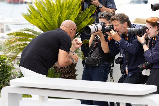 The Fast and the Furious photocall in Cannes CANNES, FRANCE - MAY 13: Vin Diesel reacts during The Fast And The Furious photocall at the 79th annual Cannes Film Festival at Palais des Festivals on May 13, 2026 in Cannes, France. CAP KA Kristina Afanasyeva Cannes Alpes-Maritimes France Copyright: xKristinaxAfanasyeva CapitalxPicturesx