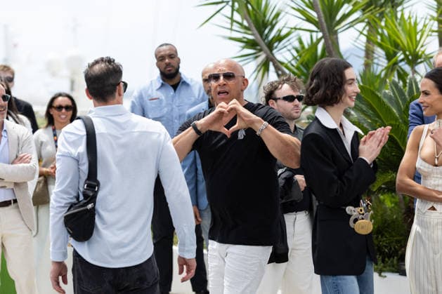 Vin Diesel at the Fast and Furious photocall at the 79th International Film Festival in Cannes, France, May 13, 2026 Jacovides Moreau Bestimage The Fast And The Furious 25th Anniversary photocall at the 79th annual Cannes Film Festival at Palais des Festivals on May 13, 2026 in Cannes, France Cannes France  Copyright: xJACOVIDES-MOREAUx xBESTIMAGExJACOVIDES-MOREAUx xBESTIMAGEx