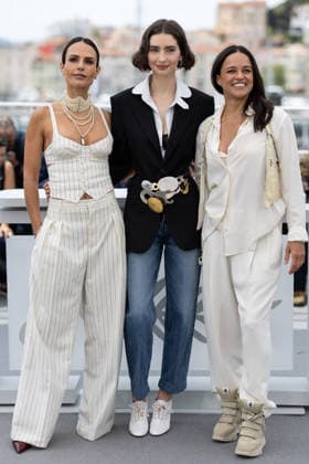 Jordana Brewster, Meadow Walker only daughter of actor Paul Walker and Michelle Rodriguez at the Fast and Furious photocall at the 79th annual Cannes Film Festival at Palais des Festivals on May 13, 2026 in Cannes, France Jacovides Moreau Bestimage The Fast And The Furious 25th Anniversary photocall at the 79th annual Cannes Film Festival at Palais des Festivals on May 13, 2026 in Cannes, France Cannes France  Copyright: xJACOVIDES-MOREAUx xBESTIMAGExJACOVIDES-MOREAUx xBESTIMAGEx