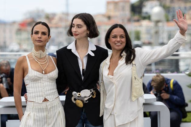 Jordana Brewster, Meadow Walker only daughter of actor Paul Walker and Michelle Rodriguez at the Fast and Furious photocall at the 79th annual Cannes Film Festival at Palais des Festivals on May 13, 2026 in Cannes, France Jacovides Moreau Bestimage The Fast And The Furious 25th Anniversary photocall at the 79th annual Cannes Film Festival at Palais des Festivals on May 13, 2026 in Cannes, France Cannes France  Copyright: xJACOVIDES-MOREAUx xBESTIMAGExJACOVIDES-MOREAUx xBESTIMAGEx