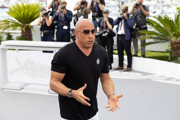 The Fast and the Furious photocall in Cannes CANNES, FRANCE - MAY 13: Vin Diesel reacts during The Fast And The Furious photocall at the 79th annual Cannes Film Festival at Palais des Festivals on May 13, 2026 in Cannes, France. CAP KA Kristina Afanasyeva Cannes Alpes-Maritimes France Copyright: xKristinaxAfanasyeva CapitalxPicturesx