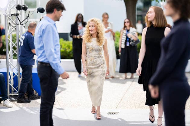 Cannes Teenage Sex And Death At Camp Miasma Photocall EB Gillian Anderson During the Teenage Sex and Death at Camp Miasma photocall during the 79th Cannes Film Festival in Cannes, France on May 13, 2026. Photo by Eliot Blondet ABACAPRESS.COM Cannes France France  Copyright: xBlondetxEliot ABACAx