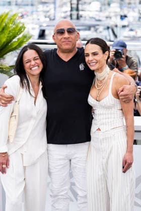 79th Cannes Film Festival Photocall of the movie -Fast and Furious- Palais des Festivals - Cannes, France Michelle Rodriguez;Vin Diesel;Jordana Brewster 79th Cannes Film Festival Photocall of the movie -Fast and Furious- Palais des Festivals - Cannes, France 13th May 2026 SGPItalia id 134688_016 *Not Exclusive  Copyright: xALFONSOxCATALANO SGPITALIAx