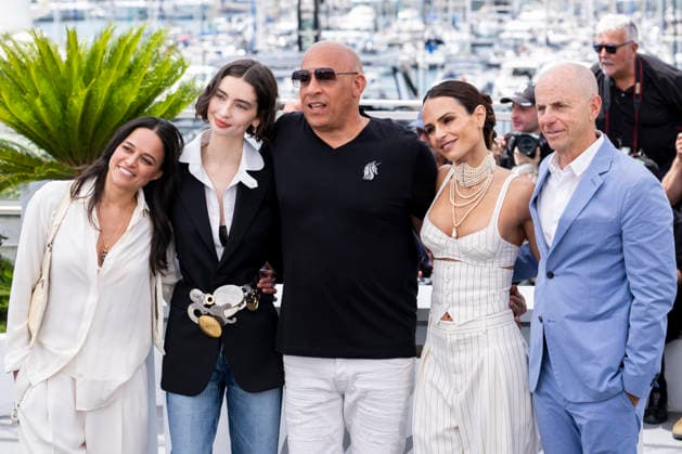 79th Cannes Film Festival Photocall of the movie -Fast and Furious- Palais des Festivals - Cannes, France Michelle Rodriguez;Meadow Walker;Vin Diesel;Jordana Brewster;Neal Moritz 79th Cannes Film Festival Photocall of the movie -Fast and Furious- Palais des Festivals - Cannes, France 13th May 2026 SGPItalia id 134688_016 *Not Exclusive  Copyright: xALFONSOxCATALANO SGPITALIAx