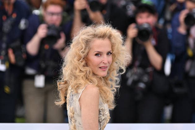 79th Cannes Film Festival: Teenage Sex and Death at Camp Miasma photocall CANNES, FRANCE - MAY 13: US actress Gillian Anderson poses during a photocall for the film Teenage Sex and Death at Camp Miasma at the 79th edition of the Cannes Film Festival in Cannes, France on May 13, 2026. Mustafa Yalcin Anadolu Cannes France. Editorial use only. Please get in touch for any other usage.  Copyright: x2026xAnadoluxMustafaxYalcinx
