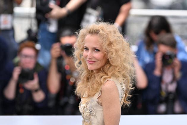 79th Cannes Film Festival: Teenage Sex and Death at Camp Miasma photocall CANNES, FRANCE - MAY 13: US actress Gillian Anderson poses during a photocall for the film Teenage Sex and Death at Camp Miasma at the 79th edition of the Cannes Film Festival in Cannes, France on May 13, 2026. Mustafa Yalcin Anadolu Cannes France. Editorial use only. Please get in touch for any other usage.  Copyright: x2026xAnadoluxMustafaxYalcinx