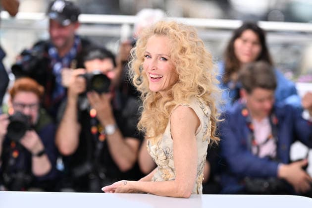 79th Cannes Film Festival: Teenage Sex and Death at Camp Miasma photocall CANNES, FRANCE - MAY 13: US actress Gillian Anderson poses during a photocall for the film Teenage Sex and Death at Camp Miasma at the 79th edition of the Cannes Film Festival in Cannes, France on May 13, 2026. Mustafa Yalcin Anadolu Cannes France. Editorial use only. Please get in touch for any other usage.  Copyright: x2026xAnadoluxMustafaxYalcinx