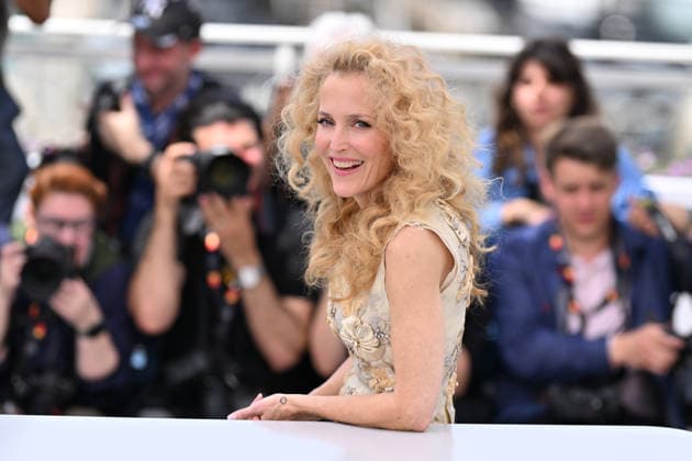 79th Cannes Film Festival: Teenage Sex and Death at Camp Miasma photocall CANNES, FRANCE - MAY 13: US actress Gillian Anderson poses during a photocall for the film Teenage Sex and Death at Camp Miasma at the 79th edition of the Cannes Film Festival in Cannes, France on May 13, 2026. Mustafa Yalcin Anadolu Cannes France. Editorial use only. Please get in touch for any other usage.  Copyright: x2026xAnadoluxMustafaxYalcinx