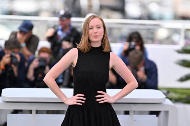 79th Cannes Film Festival: Teenage Sex and Death at Camp Miasma photocall CANNES, FRANCE - MAY 13: US actress Hannah Einbinder poses during a photocall for the film Teenage Sex and Death at Camp Miasma at the 79th edition of the Cannes Film Festival in Cannes, France on May 13, 2026. Mustafa Yalcin Anadolu Cannes France. Editorial use only. Please get in touch for any other usage.  Copyright: x2026xAnadoluxMustafaxYalcinx
