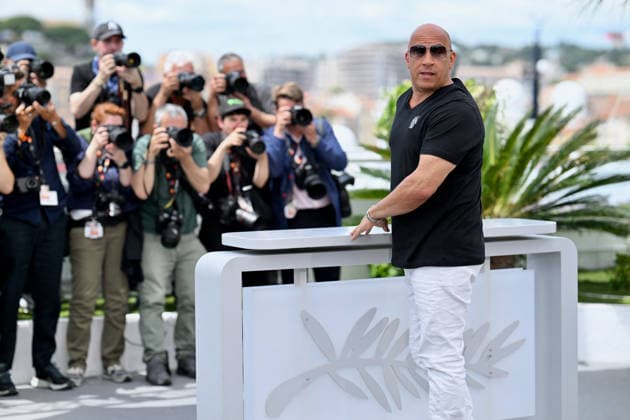 Cannes - Fast And Furious Cannes Classics Photocall Cast members Vin Diesel, attending the The Fast and the Furious Cannes Classics photocall during the 79th Cannes Film Festival in Cannes, France on May 13, 2026. Photo by Franck Castel ABACAPRESS.COM Cannes Provence-Alpes-Cote d Azur France  Copyright: xCastelxFranck ABACAx
