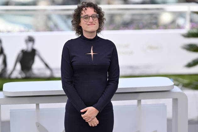 79th Cannes Film Festival: Teenage Sex and Death at Camp Miasma photocall CANNES, FRANCE - MAY 13: US director and screenwriter Jane Schoenbrun poses during a photocall for the film Teenage Sex and Death at Camp Miasma at the 79th edition of the Cannes Film Festival in Cannes, France on May 13, 2026. Mustafa Yalcin Anadolu Cannes France. Editorial use only. Please get in touch for any other usage.  Copyright: x2026xAnadoluxMustafaxYalcinx