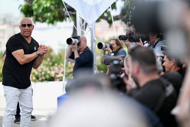 Cannes - Fast And Furious Cannes Classics Photocall Cast members Vin Diesel, attending the The Fast and the Furious Cannes Classics photocall during the 79th Cannes Film Festival in Cannes, France on May 13, 2026. Photo by Franck Castel ABACAPRESS.COM Cannes Provence-Alpes-Cote d Azur France  Copyright: xCastelxFranck ABACAx