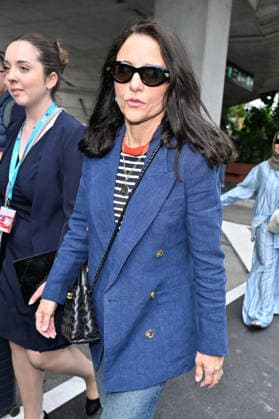 Cannes Julia Louis Dreyfus At Nice Airport Julia Louis Dreyfus is seen at Nice airport ahead of the 79th Cannes Film Festival in Nice, France on May 13, 2026. Photo by Julien Reynaud APS-Medias ABACAPRESS.COM Nice France  Copyright: xReynaudxJulien APS-Medias ABACAx