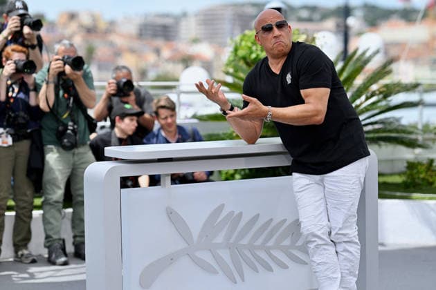 Cannes - Fast And Furious Cannes Classics Photocall Cast members Vin Diesel, attending the The Fast and the Furious Cannes Classics photocall during the 79th Cannes Film Festival in Cannes, France on May 13, 2026. Photo by Franck Castel ABACAPRESS.COM Cannes Provence-Alpes-Cote d Azur France  Copyright: xCastelxFranck ABACAx