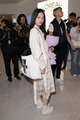 Cannes Zhou Ye Exits Martinez MP Cannes, France- May 13: Zhou Ye arrives to Hotel Martinez during 79th Festival of Cannes, on May 13, 2026 in Cannes, France. Photo by Marco Piovanotto ABACAPRESS:COM Cannes France  Copyright: xPiovanottoxMarco ABACAx