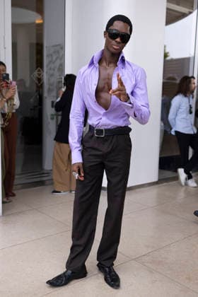 Cannes Alton Mason Exits Martinez MP Cannes, France- May 13: Alton Mason and friend arrives to Hotel Martinez during 79th Festival of Cannes, on May 13, 2026 in Cannes, France. Photo by Marco Piovanotto ABACAPRESS:COM Cannes France  Copyright: xPiovanottoxMarco ABACAx