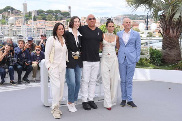 Michelle Rodriguez, Meadow Walker, Vin Diesel, Jordana Brewster and Neal H Moritz at the photocall for the movie The Fast and the Furious at the Festival de Cannes 2026 79 Cannes International Film Festival at the Palais des Festivals Cannes, 13 05 2026 Foto:xD.xBedrosianx xFuturexImagex furious_6562
