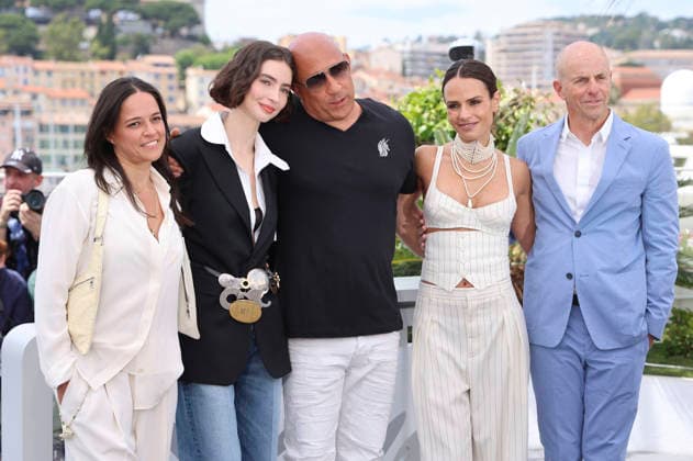Michelle Rodriguez, Meadow Walker, Vin Diesel, Jordana Brewster and Neal H Moritz at the photocall for the movie The Fast and the Furious at the Festival de Cannes 2026 79 Cannes International Film Festival at the Palais des Festivals Cannes, 13 05 2026 Foto:xD.xBedrosianx xFuturexImagex furious_6564