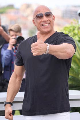 Vin Diesel at the photocall for the movie The Fast and the Furious at the Festival de Cannes 2026 79 Cannes International Film Festival at the Palais des Festivals Cannes, 13 05 2026 Foto:xD.xBedrosianx xFuturexImagex furious_6592