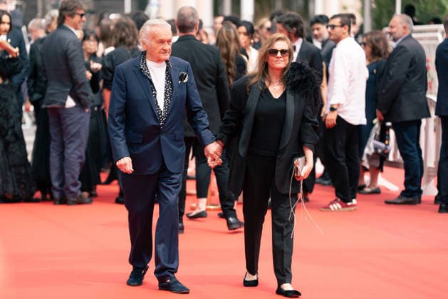 Cannes Nagi Notes Screening Polish director Jerzy Skolimowski (L) attends the Nagi Notes screening during the 79th annual Cannes Film Festival at Palais des Festivals on May 13, 2026 in Cannes, France. Cannes Provence-Alpes-Cote d Azur France  Copyright: xLounisPhotography ABACAx