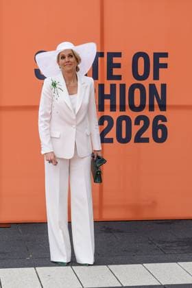 Arnhem, The Netherlands, 2026-05-13 16:05:21 ARNHEM, 13-05-2026, Fashion Biennial 2026 Queen Maxima opens the State of Fashion Biennial 2026 in Arnhem. State of Fashion is a leading international platform for fashion, textiles, and societal transition. During the opening, Minister Rianne Letschert of Education, Culture and Science will deliver a speech. PHOTO: NLBeeld Patrick van Emst Credit: NL Beeld Patrick van Emst  Copyright: xx x