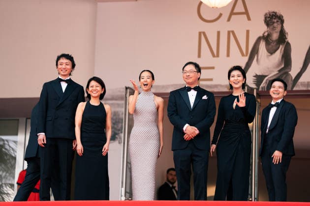 Cannes Nagi Notes Screening Shizuka Ishibaschi, Koji Fukada, Takako Matsu and Tan Si En attend the Nagi Notes screening during the 79th annual Cannes Film Festival at Palais des Festivals on May 13, 2026 in Cannes, France. Cannes Provence-Alpes-Cote d Azur France  Copyright: xLounisPhotography ABACAx