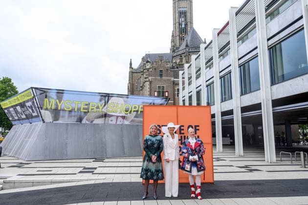 Arnhem, The Netherlands, 2026-05-13 16:05:39 ARNHEM, 13-05-2026, Fashion Biennial 2026 Queen Maxima opens the State of Fashion Biennial 2026 in Arnhem. State of Fashion is a leading international platform for fashion, textiles, and societal transition. During the opening, Minister Rianne Letschert of Education, Culture and Science will deliver a speech. PHOTO: NLBeeld Patrick van Emst Credit: NL Beeld Patrick van Emst  Copyright: xx x