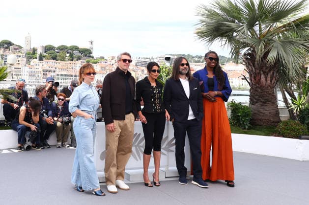 May 13, 2026, Cannes, Cote D azur, France: LAURA SAMANI, THOMAS CAILLEY, LEILA BEKHTI, KHALED MOUZANAR and ANGELE DIABANG during the Un Certain Regard Jury photocall at the 79th Annual Cannes Film Festival at Palais des Festivals in Cannes, France. Cannes France - ZUMAc179 20260513_zep_c179_107 Copyright: xMickaelxChavetx
