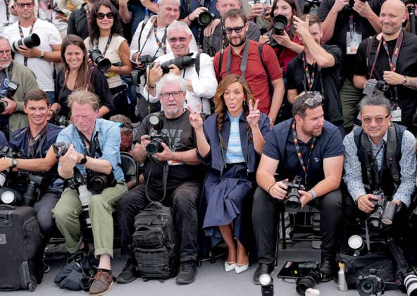 79eme Festival International du Film de Cannes Photocall of the jury Camera d Or 79th Cannes Film Festival Photocall of the jury Camera d Or 455893 2026 05 13 France Chokri, Monia  Copyright: xSergexArnalx xStarfacex STAR_455893_007