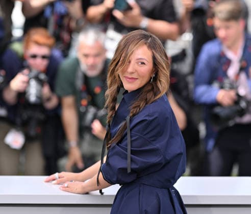 79th Cannes Film Festival: Camera d Or jury photocall CANNES, FRANCE - MAY 13: Canadian director Monia Chokri poses during a photocall for the Camera d Or jury at the 79th edition of the Cannes Film Festival in Cannes, France on May 13, 2026. Mustafa Yalcin Anadolu Cannes France. Editorial use only. Please get in touch for any other usage.  Copyright: x2026xAnadoluxMustafaxYalcinx