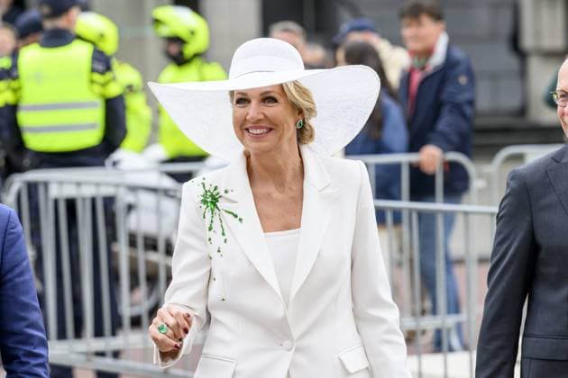 Queen Maxima Opens State of Fashion Biennial - Netherlands Queen Máxima opens the State of Fashion Biennial 2026 in Arnhem, Netherlands on May 13, 2026. State of Fashion is a leading international platform for fashion, textiles, and societal transition. During the opening, Minister Rianne Letschert of Education, Culture and Science will deliver a speech. Photo by NLBeeld Patrick van Emst Bruno Press ABACAPRESS.COM Arnhem Netherlands  Copyright: xBrunoxPress ABACAx
