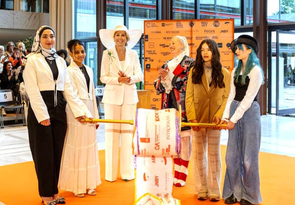13-05-2026 Arnhem Queen Maxima attended the opening of the State of Fashion Biennial 2026, a leading international platform for fashion, textiles, and societal transition, in Arnhem. Â  Copyright: xPPEx