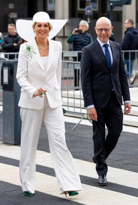 13-05-2026 Arnhem Queen Maxima attended the opening of the State of Fashion Biennial 2026, a leading international platform for fashion, textiles, and societal transition, in Arnhem. Â  Copyright: xPPEx