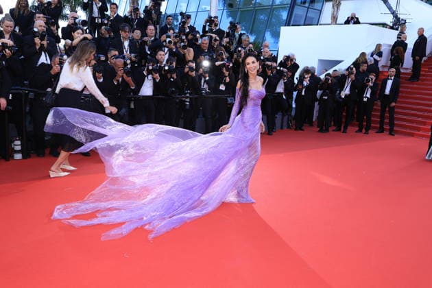 Cannes - La Vie D une Femme Red Carpet Demi Moore at the red carpet screening of La Vie d’une Femme during the 79th Cannes Film Festival in Cannes, France on May 13, 2026. Photo by Jerome Domine ABACAPRESS.COM Cannes France  Copyright: xDominexJerome ABACAx